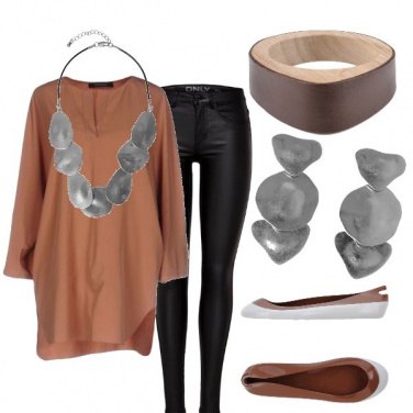 Outfit Legno e metallo