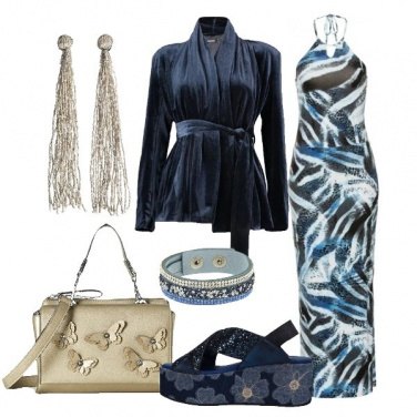 Outfit Il vestito a fantasia animalier