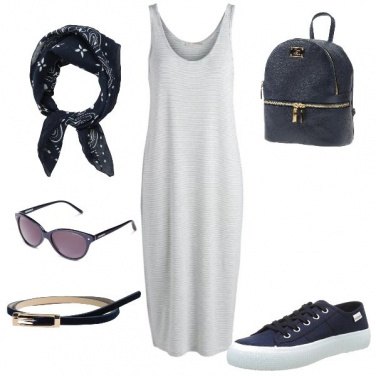 Outfit Abito grigio