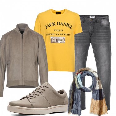Outfit Jeans Grigio Uomo: 6 Outfit Uomo | Bantoa