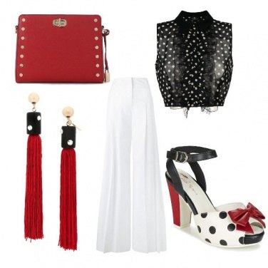 Outfit Pois con stile