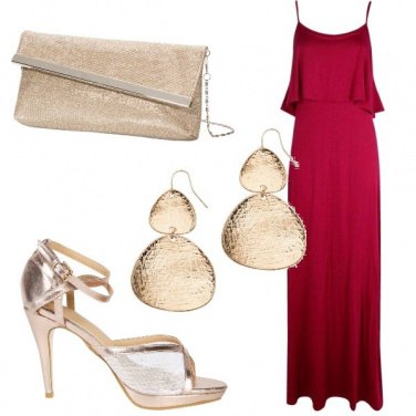 Outfit Matrimonio in rosso