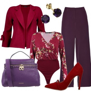 Outfit Il body floreale