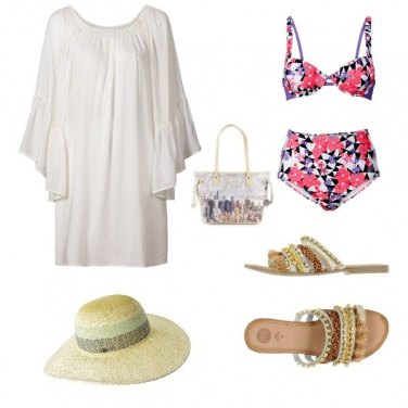 Outfit Spendida in spiaggia