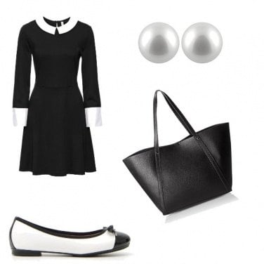 Outfit Bianco & Nero