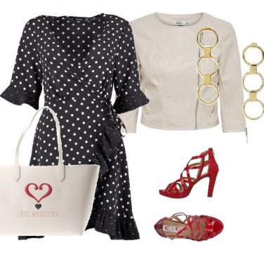 Outfit Punti e cuori