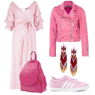Outfit Sfumature di rosa