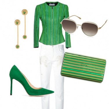 Outfit Note di verde