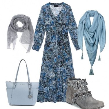 Outfit Come l\'azzurro