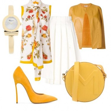 Outfit Il senape