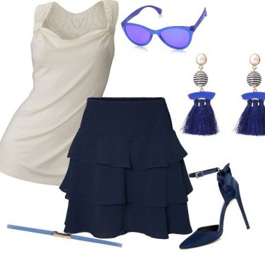 Outfit Blu mare