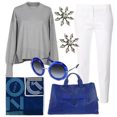 Outfit Particolari in Blu