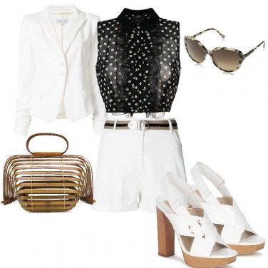 Outfit Etna a pois