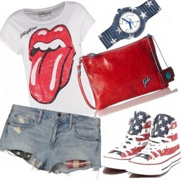 Outfit I love america!!!