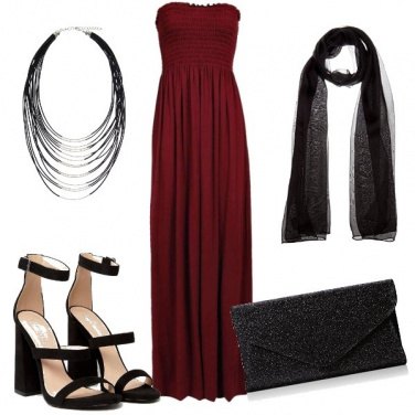 Outfit DressCode #rubyred