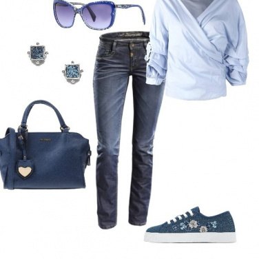 Outfit Nel blu dipinto di blu #2
