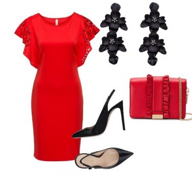 Outfit La signorina in rosso