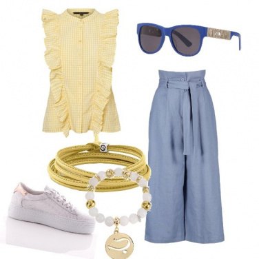 Outfit Trendy a quadretti