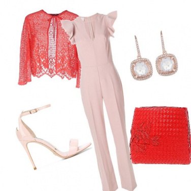 Outfit Matrimonio in rosa
