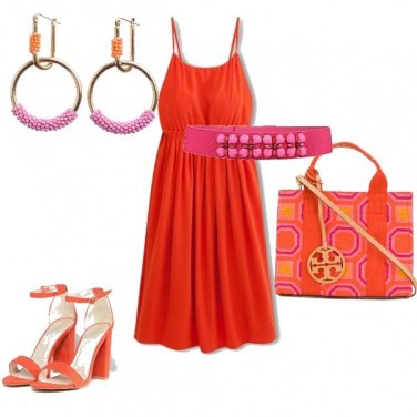 Outfit Rosa&Arancio