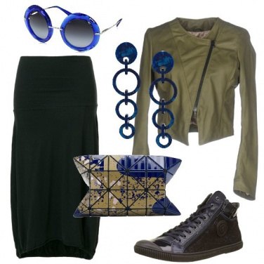 Outfit Clutch bicolore