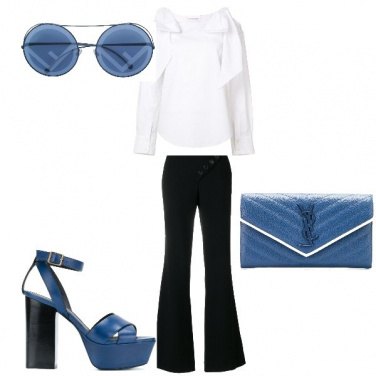 Outfit Blu dipinto di Blu