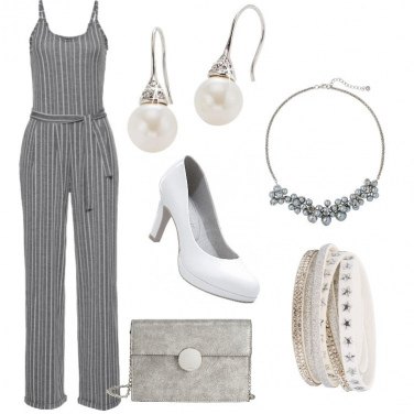 Outfit Una invitata in tuta