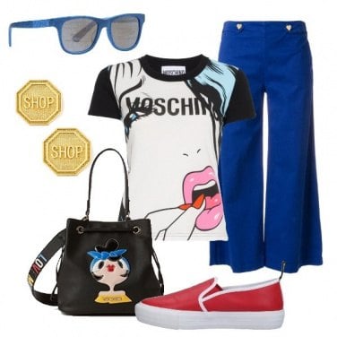Outfit Moschino girl