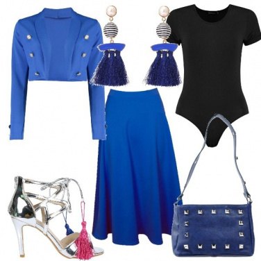 Outfit Stravaganze in blu
