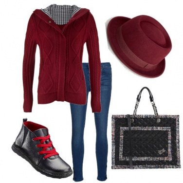 Outfit Sportiva col cappello