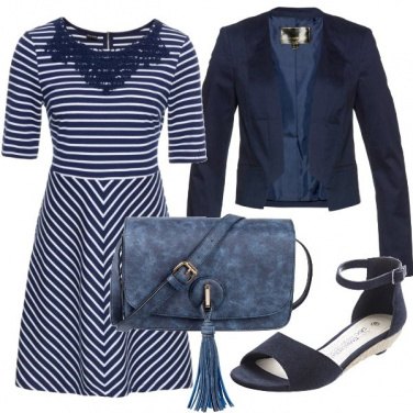 Outfit A righe