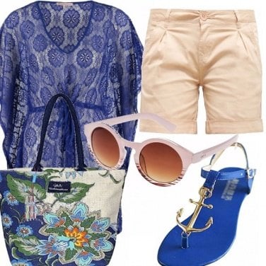 Outfit Pantone snorkel blue!