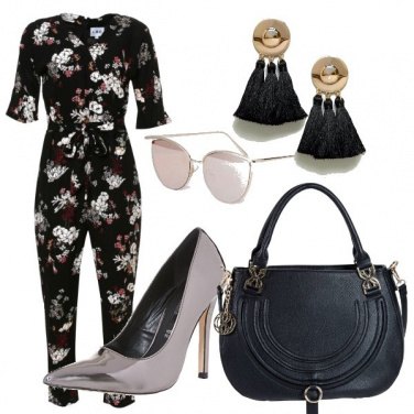 Outfit La tuta a fiori