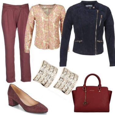 Outfit Elegante, ma grintosa