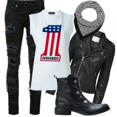 Outfit Giro in moto