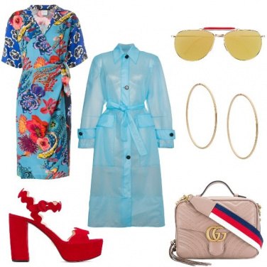 Outfit I sandali rossi