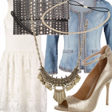 Outfit Jeans Glamour
