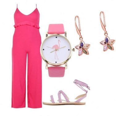 Outfit Chic in tuta