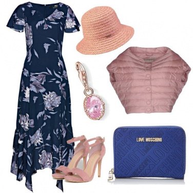 Outfit Dettagli rosa confetto