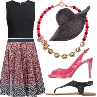 Outfit Lady con cappello
