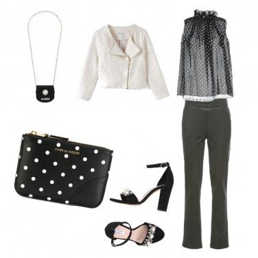 Outfit Pois e tacchi - Trés Chic!