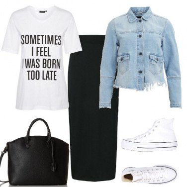 Outfit Tubino e t-shirt