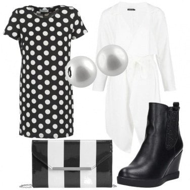 Outfit L\'abito a pois