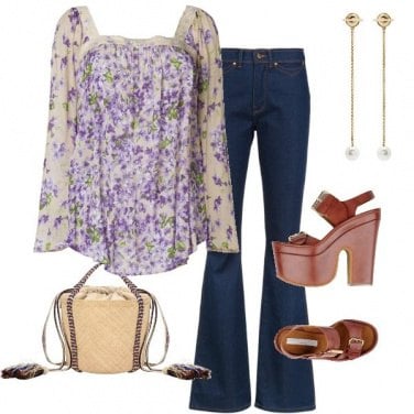 Outfit Hippy rivisitato