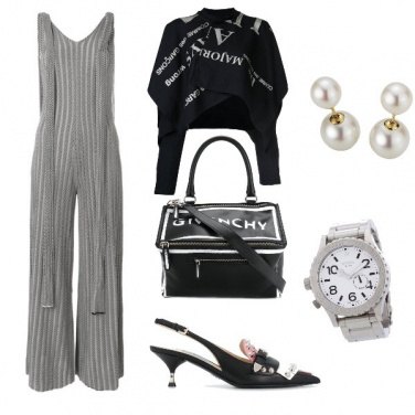 Outfit Black & white