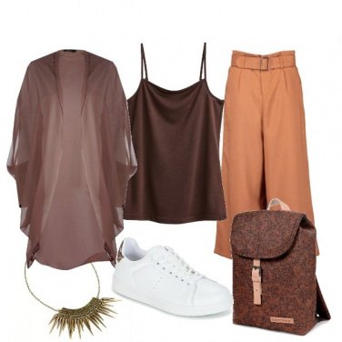 Outfit Scala di Marroni