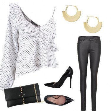 Outfit Una zebra a pois