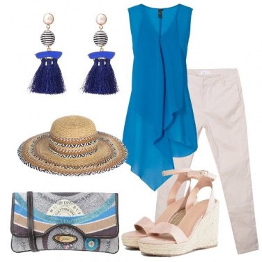 Outfit Blusa asimmetrica