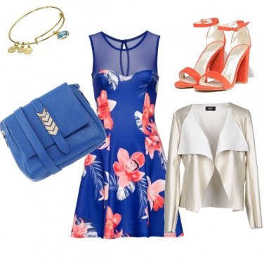 Outfit Fiori chic