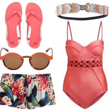 Outfit Hawaiian summer